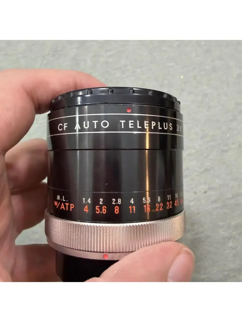 Kenko CF Auto Teleplus 3x Camera Telephoto‎ Lens With Original Leather Case